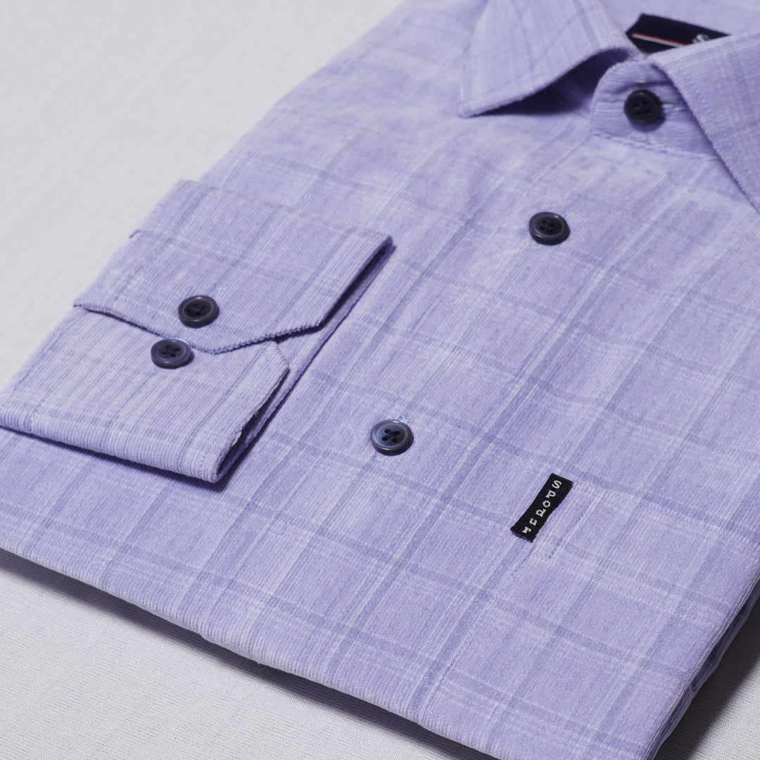 Men's Premium Cotton Shirt with Water color Checks