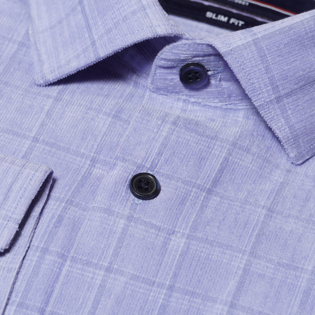 Men's Premium Cotton Shirt with Water color Checks